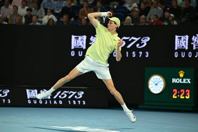 Australian Open Mens Final - Sinner vs Zverev Jannik Sinner (ITA) wins his second Australian Open title at the 2025 Australian Open at Melbourne Park in Melbourne, Australia, on January 26, 2025. Photo by Corinne Dubreuil ABACAPRESS.COM Melbourne Australia  Copyright: xDubreuilxCorinne ABACAx