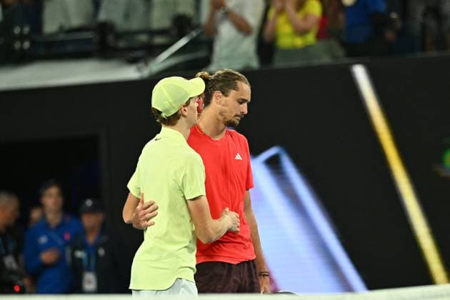 Australian Open Mens Final - Sinner vs Zverev Jannik Sinner (ITA) wins his second Australian Open title at the 2025 Australian Open at Melbourne Park in Melbourne, Australia, on January 26, 2025. Photo by Corinne Dubreuil ABACAPRESS.COM Melbourne Australia  Copyright: xDubreuilxCorinne ABACAx