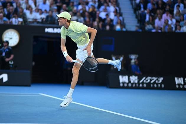 Australian Open Mens Final - Sinner vs Zverev Jannik Sinner (ITA) wins his second Australian Open title at the 2025 Australian Open at Melbourne Park in Melbourne, Australia, on January 26, 2025. Photo by Corinne Dubreuil ABACAPRESS.COM Melbourne Australia  Copyright: xDubreuilxCorinne ABACAx