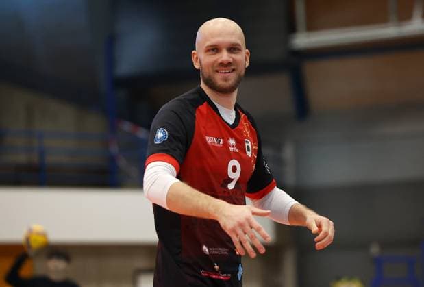 BAU 26 01 2025 Ludwigsburg Volleyball Barock Volleys MTV Ludwigsburg vs TV Bühl, Pascal Winter LB