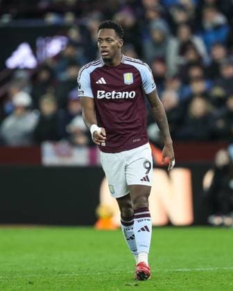 Premier League Aston Villa v West Ham United Jhon Duran of Aston Villa during the Premier League match Aston Villa vs West Ham United at Villa Park, Birmingham, United Kingdom, 26th January 2025 (Photo by Gareth Evans News Images) Copyright: xGarethxEvans NewsxImagesx