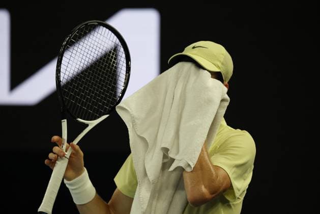 Tennis : Finale Hommes - Australie Open 2025 - Melbourne - 26 01 2025 Tennis : Australian Open 2025 - Melbourne - Jannik Sinner MELBOURNE  Copyright: xSVx