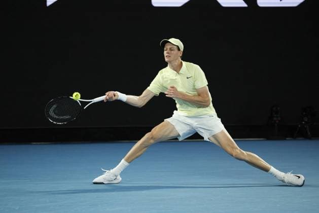 Tennis : Finale Hommes - Australie Open 2025 - Melbourne - 26 01 2025 Tennis : Australian Open 2025 - Melbourne - Jannik Sinner MELBOURNE  Copyright: xSVx