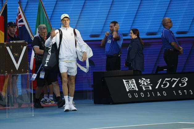 Tennis : Finale Hommes - Australie Open 2025 - Melbourne - 26 01 2025 Tennis : Australian Open 2025 - Melbourne - Jannik Sinner MELBOURNE  Copyright: xSVx