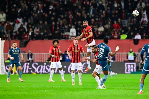 FOOTBALL : OGC Nice VS Olympique de Marseille - Ligue 1 McDonald s - 26 01 2025 L OGC Nice recoit l Olympique de Marseille Ã l Allianz Riviera dans le cadre de la 19e journÃ e de Ligue 1 McDonald s. NiceFrance  Copyright: xWilliamxCannarellax
