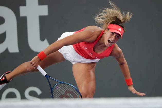 TENNIS - WTA, Tennis Damen Upper Austria Ladies Linz LINZ,AUSTRIA,28.JAN.25 - TENNIS - WTA Tour, Upper Austria Ladies Linz. Image shows Mayar Sherif (EGY).  GEPAxpictures xWalterxLuger