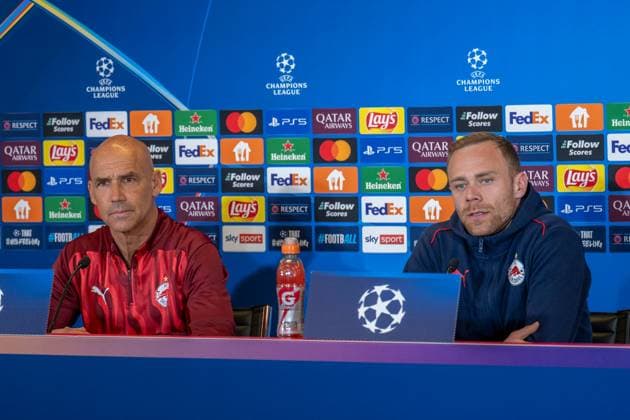 Football, CL, Red Bull Salzburg, Press conference