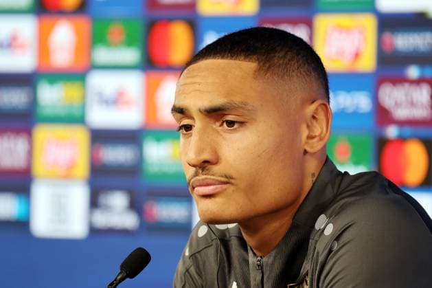28 01 25 VfB Stuttgart PK Millot Germany, Stuttgart, 28 01 2025, Football, UEFA Champions League, VfB Stuttgart, Press conference PK Enzo Millot