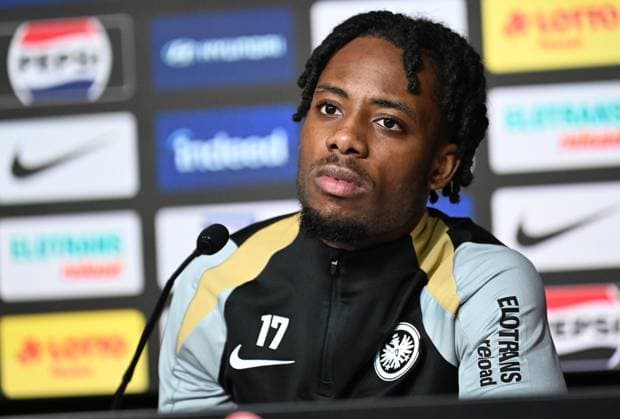 Football, EL, Eintracht Frankfurt, Press conference