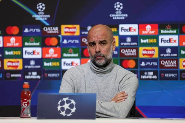 Manchester City Media Day Manchester City Head Coach Pep Guardiola during the Manchester City Media Day ahead of the Manchester City v Club Brugge Champions League match, at the Joie Stadium, Manchester, England, United Kingdom on 28 January 2025 Credit: Jake Kirkman Every Second Media Editorial use only. All images are copyright Every Second Media Limited. No images may be reproduced without prior permission. Copyright: xIMAGO EveryxSecondxMediax ESM-1299-0010