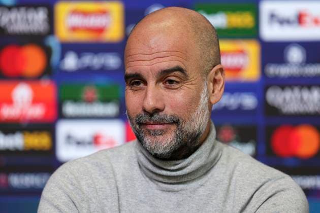 Manchester City Media Day Manchester City Head Coach Pep Guardiola during the Manchester City Media Day ahead of the Manchester City v Club Brugge Champions League match, at the Joie Stadium, Manchester, England, United Kingdom on 28 January 2025 Credit: Jake Kirkman Every Second Media Editorial use only. All images are copyright Every Second Media Limited. No images may be reproduced without prior permission. Copyright: xIMAGO EveryxSecondxMediax ESM-1299-0011