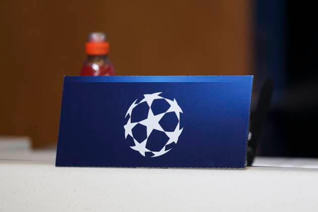 Manchester City Media Day UEFA Champions League branding during the Manchester City Media Day ahead of the Manchester City v Club Brugge Champions League match, at the Joie Stadium, Manchester, England, United Kingdom on 28 January 2025 Credit: Jake Kirkman Every Second Media Editorial use only. All images are copyright Every Second Media Limited. No images may be reproduced without prior permission. Copyright: xIMAGO EveryxSecondxMediax ESM-1299-0014
