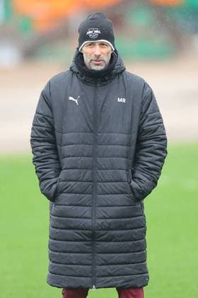 RB Leipzig Training Champions League Leipzig, 28 01 2025, RBL Training Center, UEFA Champions League, RB LEIPZIG Final training before tomorrows match at Sturm Graz , In the picture coach Marco Rose , For editorial use only Editorial use only ,