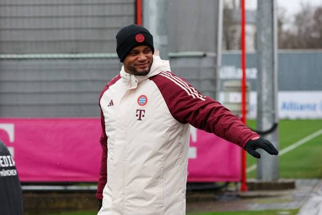 Vincent Kompany FC Bayern Muenchen, Head coach on the way to the training ground, GER, Final training, FC Bayern Muenchen, Football, UEFA Champions League, Matchday 8, 2024 2025 season, 28 01 2025, GER, Final training, FC Bayern Muenchen, Football, UEFA Champions League, Matchday 8, 2024 2025 season, 28 01 2025 Muenchen Copyright: xEibner-Pressefoto JennixMaulx EP_JML