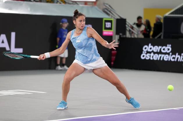 TENNIS - WTA, Tennis Damen Upper Austria Ladies Linz LINZ,AUSTRIA,28.JAN.25 - TENNIS - WTA Tour, Upper Austria Ladies Linz. Image shows Sara Sorribes Tormo (ESP).  GEPAxpictures xWalterxLuger