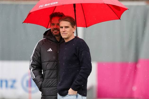 Christoph Freund FC Bayern Muenchen, Sports Director , GER, Final training, FC Bayern Muenchen, Football, UEFA Champions League, Matchday 8, 2024 2025 season, 28 01 2025, GER, Final training, FC Bayern Muenchen, Football, UEFA Champions League, Matchday 8, 2024 2025 season, 28 01 2025 Muenchen Copyright: xEibner-Pressefoto JennixMaulx EP_JML