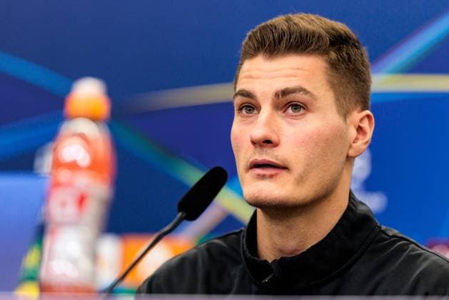 UEFA Champions League Press Conference Bayer 04 Leverkusen, 28 01 2025 Patrick Schick Bayer 04 Leverkusen, 14 during the press conference UEFA Champions League Press Conference Bayer 04 Leverkusen before the match against Sparta Prague BayArena, Leverkusen on 28 01 2025 Copyright: xBEAUTIFULxSPORTS Wunderlx