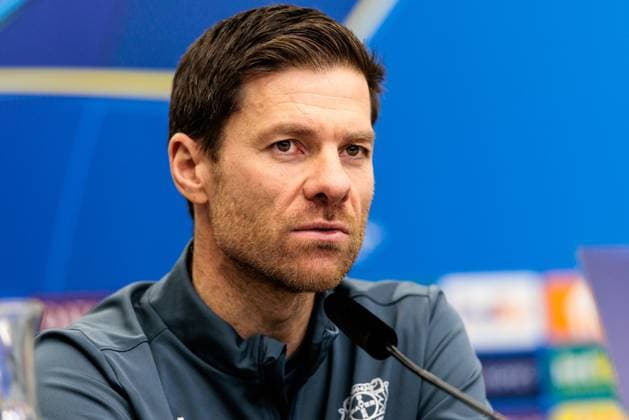 UEFA Champions League Press Conference Bayer 04 Leverkusen, 28 01 2025 Xabi Alonso Head Coach Bayer 04 Leverkusen during the press conference UEFA Champions League Press Conference Bayer 04 Leverkusen before the match against Sparta Prague BayArena, Leverkusen on 28 01 2025 Copyright: xBEAUTIFULxSPORTS Wunderlx