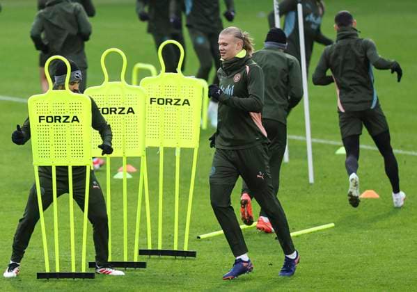 Football, CL, Manchester City, Training