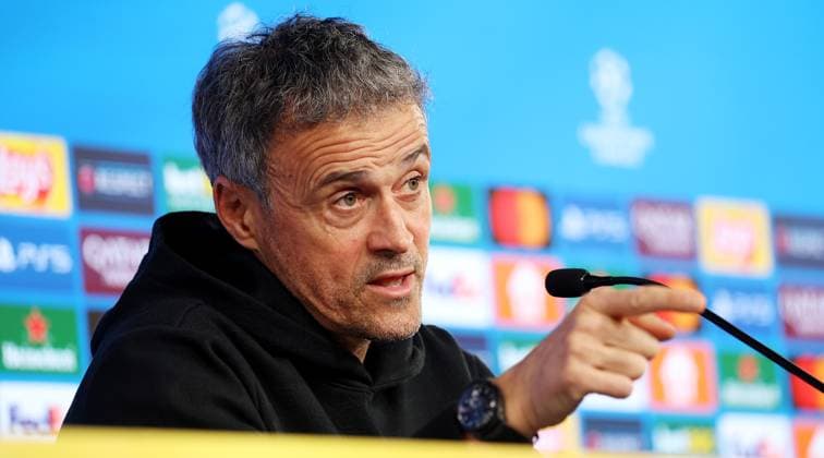 Football, CL, Paris St Germain, Press conference