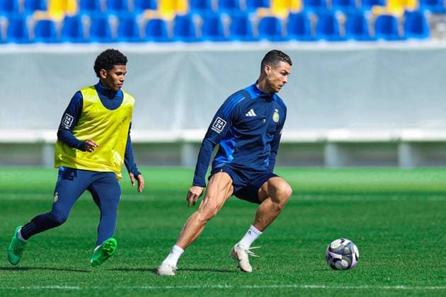 Recent Photos of Cristiano Ronaldo - Riyadh Recent photo (January 2027) of Portuguese football player Cristiano Ronaldo with his club Al-Nassr, in Riyadh, Kingdom of Saudi Arabia. Photo by Balkis Press ABACAPRESS.COM Riyadh Saudi Arabia  Copyright: xBalkisxPress ABACAx