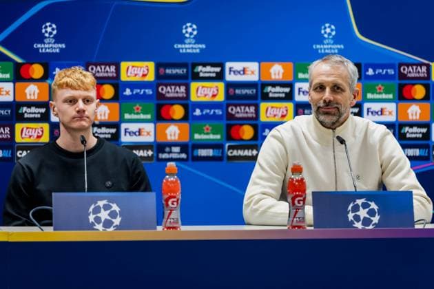 Football, CL, RB Leipzig, Press conference