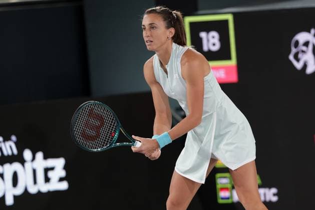TENNIS - WTA, Tennis Damen Upper Austria Ladies Linz LINZ,AUSTRIA,28.JAN.25 - TENNIS - WTA Tour, Upper Austria Ladies Linz. Image shows Petra Martic (CRO).  GEPAxpictures xWalterxLuger