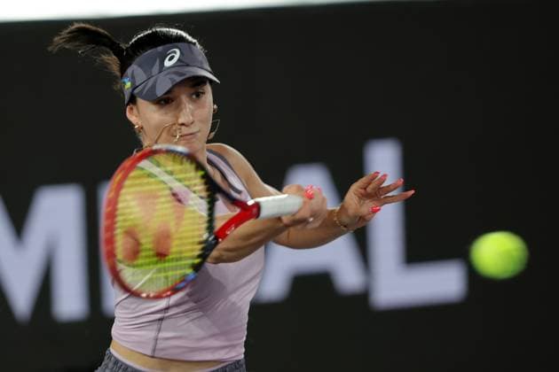 TENNIS - WTA, Tennis Damen Upper Austria Ladies Linz LINZ,AUSTRIA,28.JAN.25 - TENNIS - WTA Tour, Upper Austria Ladies Linz. Image shows Eva Lys (GER).  GEPAxpictures xWalterxLuger
