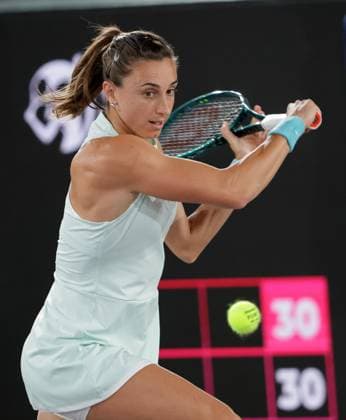 TENNIS - WTA, Tennis Damen Upper Austria Ladies Linz LINZ,AUSTRIA,28.JAN.25 - TENNIS - WTA Tour, Upper Austria Ladies Linz. Image shows Petra Martic (CRO).  GEPAxpictures xWalterxLuger