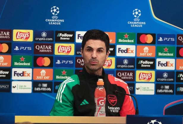Football, CL, FC Arsenal, Press conference