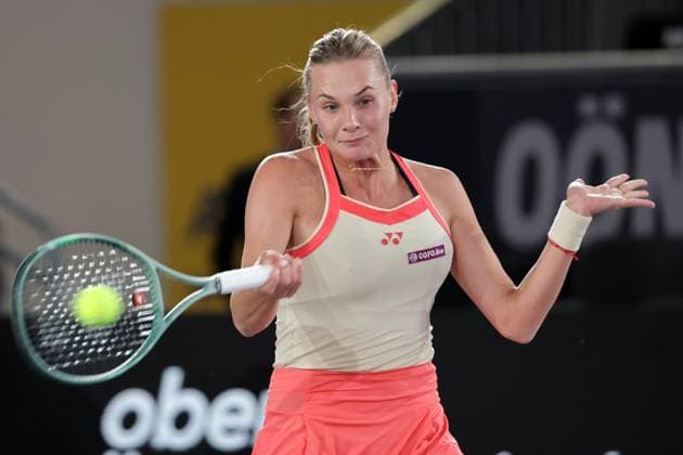 TENNIS - WTA, Tennis Damen Upper Austria Ladies Linz LINZ,AUSTRIA,28.JAN.25 - TENNIS - WTA Tour, Upper Austria Ladies Linz. Image shows Dayana Yastremska (UKR).  GEPAxpictures xWalterxLuger