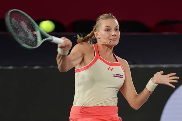 TENNIS - WTA, Tennis Damen Upper Austria Ladies Linz LINZ,AUSTRIA,28.JAN.25 - TENNIS - WTA Tour, Upper Austria Ladies Linz. Image shows Dayana Yastremska (UKR).  GEPAxpictures xWalterxLuger