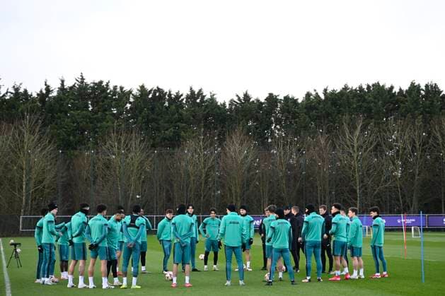 RSC Anderlecht v Hoffenheim - UEFA Europa League Media Activities 29 01 2025 ANDERLECHT, BELGIUM - JANUARY 29 : General view pictured during a training session ahead of the UEFA Europa League 2024 25 League Phase MD8 match between RSC Anderlecht and Hoffenheim on January 29, 2025 in Anderlecht, Belgium, 29 01 2025 Anderlecht Belgium  Copyright: xPeterxDexVoechtx