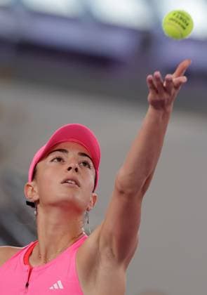 TENNIS - WTA, Tennis Damen Upper Austria Ladies Linz LINZ,AUSTRIA,29.JAN.25 - TENNIS - WTA Tour, Upper Austria Ladies Linz. Image shows Elina Avanesyan (ARM).  GEPAxpictures xWalterxLuger