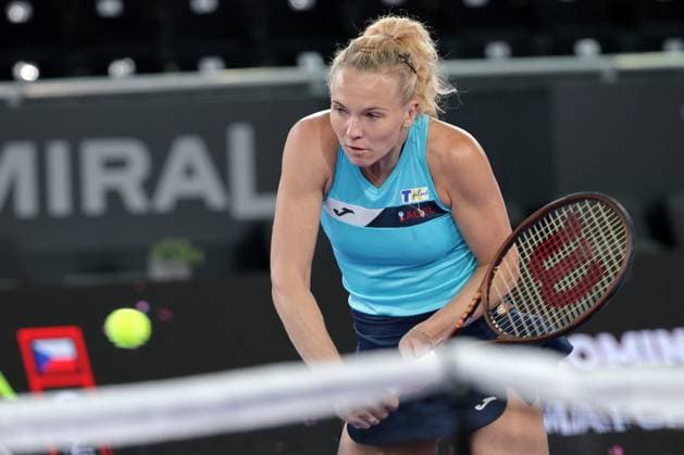 TENNIS - WTA, Tennis Damen Upper Austria Ladies Linz LINZ,AUSTRIA,29.JAN.25 - TENNIS - WTA Tour, Upper Austria Ladies Linz. Image shows Katerina Siniakova (CZE).  GEPAxpictures xWalterxLuger