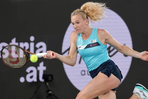 TENNIS - WTA, Tennis Damen Upper Austria Ladies Linz LINZ,AUSTRIA,29.JAN.25 - TENNIS - WTA Tour, Upper Austria Ladies Linz. Image shows Katerina Siniakova (CZE).  GEPAxpictures xWalterxLuger