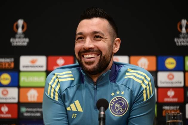 Football, EL, Ajax Amsterdam, Press conference