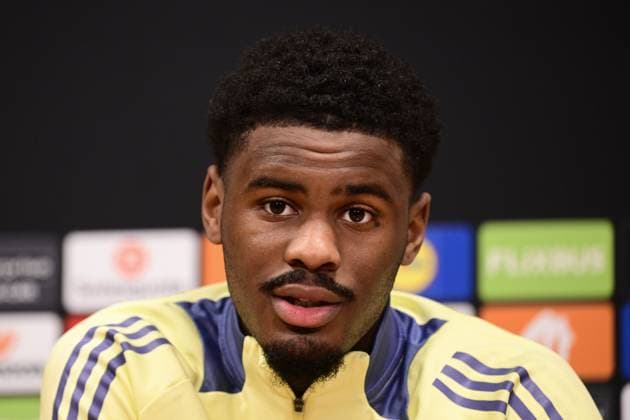 AMSTERDAM - Jorrel Hato of Ajax during the MD-1 press conference, PK, Pressekonferenz ahead of the match against Galatasaray at the Johan Cruijff ArenA on Jan. 29, 2025 in Amsterdam, Netherlands. ANP OLAF CRACK UEFA Europa Europa League 2024 25 xVIxANPxSportx xxANPxIVx 518627691 originalFilename: 518627691.jpg
