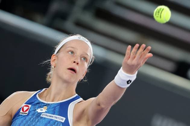 TENNIS - WTA, Tennis Damen Upper Austria Ladies Linz LINZ,AUSTRIA,29.JAN.25 - TENNIS - WTA Tour, Upper Austria Ladies Linz. Image shows Sinja Kraus (AUT).  GEPAxpictures xWalterxLuger