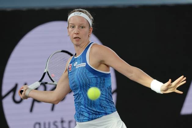 TENNIS - WTA, Tennis Damen Upper Austria Ladies Linz LINZ,AUSTRIA,29.JAN.25 - TENNIS - WTA Tour, Upper Austria Ladies Linz. Image shows Sinja Kraus (AUT).  GEPAxpictures xWalterxLuger