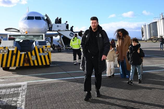 Football, EL, Royale Union Saint-Gilloise, Arrival in Glasgow