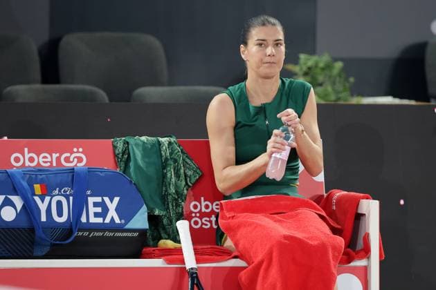 TENNIS - WTA, Tennis Damen Upper Austria Ladies Linz LINZ,AUSTRIA,29.JAN.25 - TENNIS - WTA Tour, Upper Austria Ladies Linz. Image shows Sorana Cirstea (ROU).  GEPAxpictures xWalterxLuger