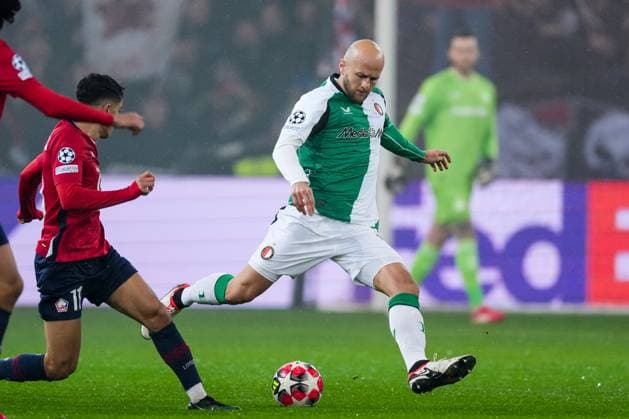 UEFA Champions League: Lille OSC v Feyenoord Lille - Gernot Trauner of Feyenoord during the eight and final round of new format of the Champions League 2024 2025. The match is set between Lille OSC and Feyenoord at Stade Pierre-Mauroy on 29 January 2025 in Lille, France. Copyright: xTomxBodex