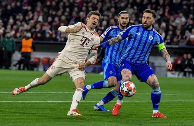 Football, CL, FC Bayern Munich - Slovan Bratislava