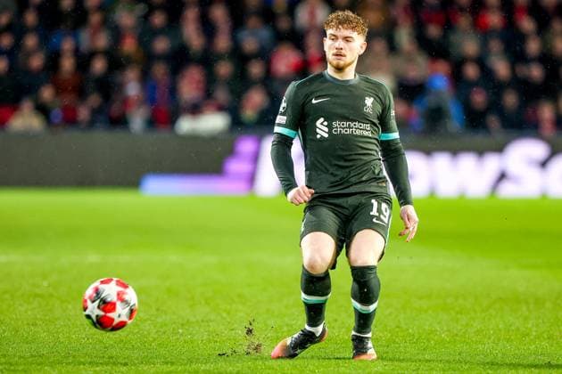 EINDHOVEN, 29-01-2025, Philips Stadium, UEFA Champions League season 2024 25, match between PSV and Liverpool, Liverpool FC player Harvey Elliott PSV - Liverpool  x27612586x Copyright: