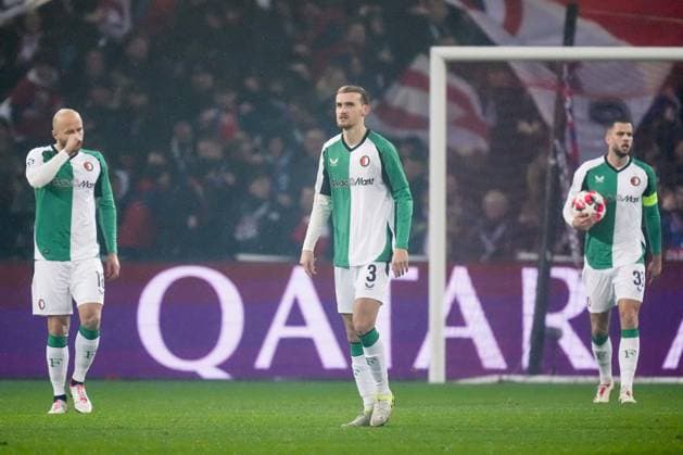 UEFA Champions League: Lille OSC v Feyenoord Lille - Thomas Beelen of Feyenoord during the eight and final round of new format of the Champions League 2024 2025. The match is set between Lille OSC and Feyenoord at Stade Pierre-Mauroy on 29 January 2025 in Lille, France. Copyright: xYannickxVerhoevenx