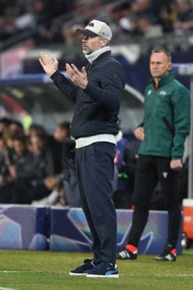 SOCCER - UEFA CL, Sturm vs RB Leipzig KLAGENFURT,AUSTRIA,29.JAN.25 - SOCCER - UEFA Champions League, SK Sturm Graz vs RasenBallsport Leipzig. Image shows head coach Marco Rose (RB Leipzig).  GEPAxpictures xChrisxBauer