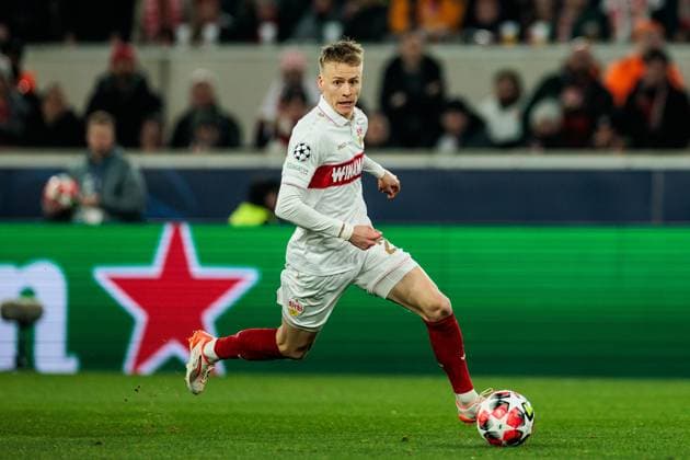 UEFA Champions League VfB Stuttgart FC Paris Saint Germain 29 01 2025 Chris Führich VfB Stuttgart, 27 on the ball UEFA Champions League VfB Stuttgart FC Paris Saint Germain Stuttgart, Arena Stuttgart on 29 01 2025 Copyright: xBEAUTIFULxSPORTS Wunderlx