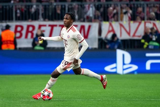 Mathys Tel FC Bayern Muenchen, 39 on the ball, GER, FC Bayern Muenchen vs SK Slovan Bratislava, Football, UEFA Champions League, Matchday 8, Season 2024 2025, 29 01 2025 GER, FC Bayern Muenchen vs SK Slovan Bratislava, Football, UEFA Champions League, Matchday 8, Season 2024 2025, 29 01 2025 Muenchen Copyright: xEibner-Pressefoto Memmlerx EP_MMR