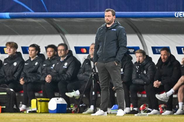 SOCCER - UEFA CL, Sturm vs RB Leipzig KLAGENFURT,AUSTRIA,29.JAN.25 - SOCCER - UEFA Champions League, SK Sturm Graz vs RasenBallsport Leipzig. Image shows head coach Juergen Saeumel (Sturm).  GEPAxpictures xAvnixRetkoceri